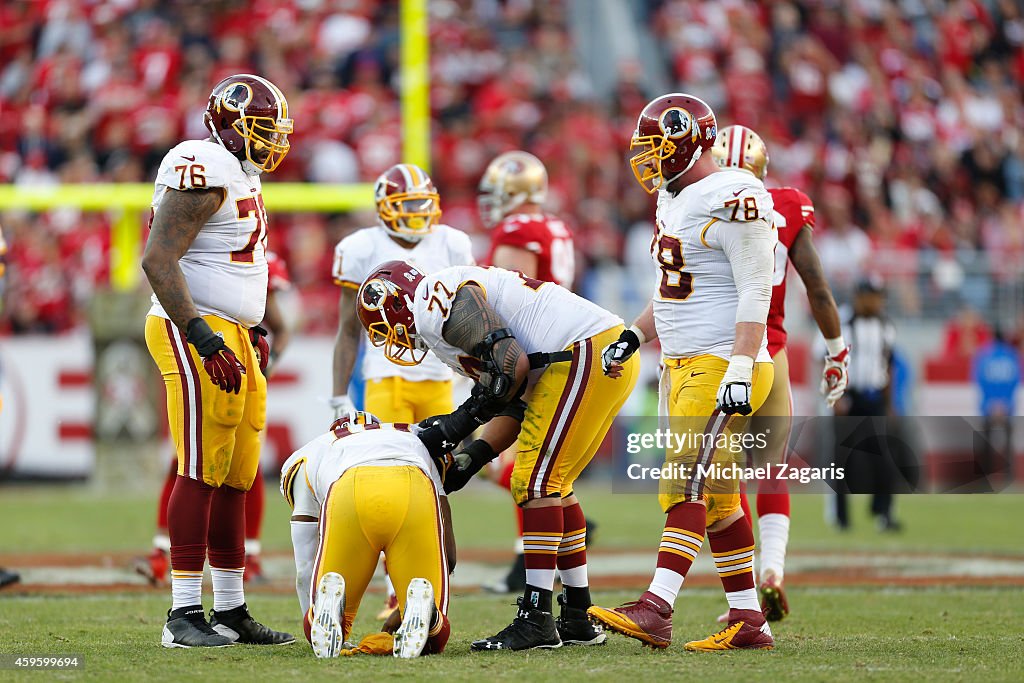 Washington Redskins v San Francisco 49ers