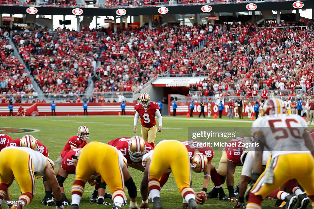 Washington Redskins v San Francisco 49ers