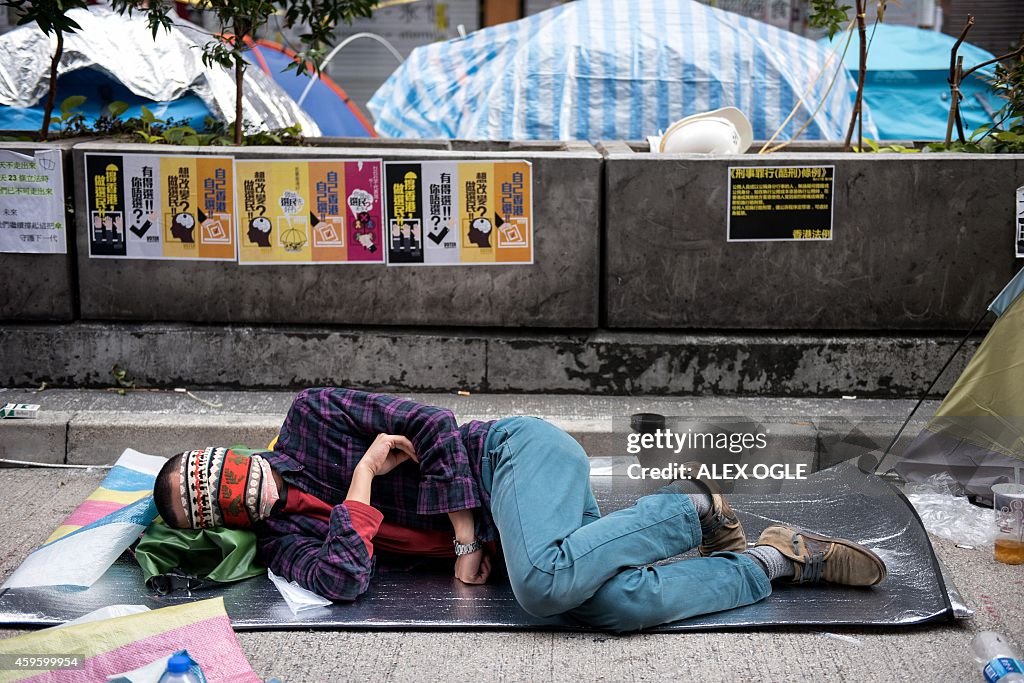 HONG KONG-CHINA-POLITICS-DEMOCRACY