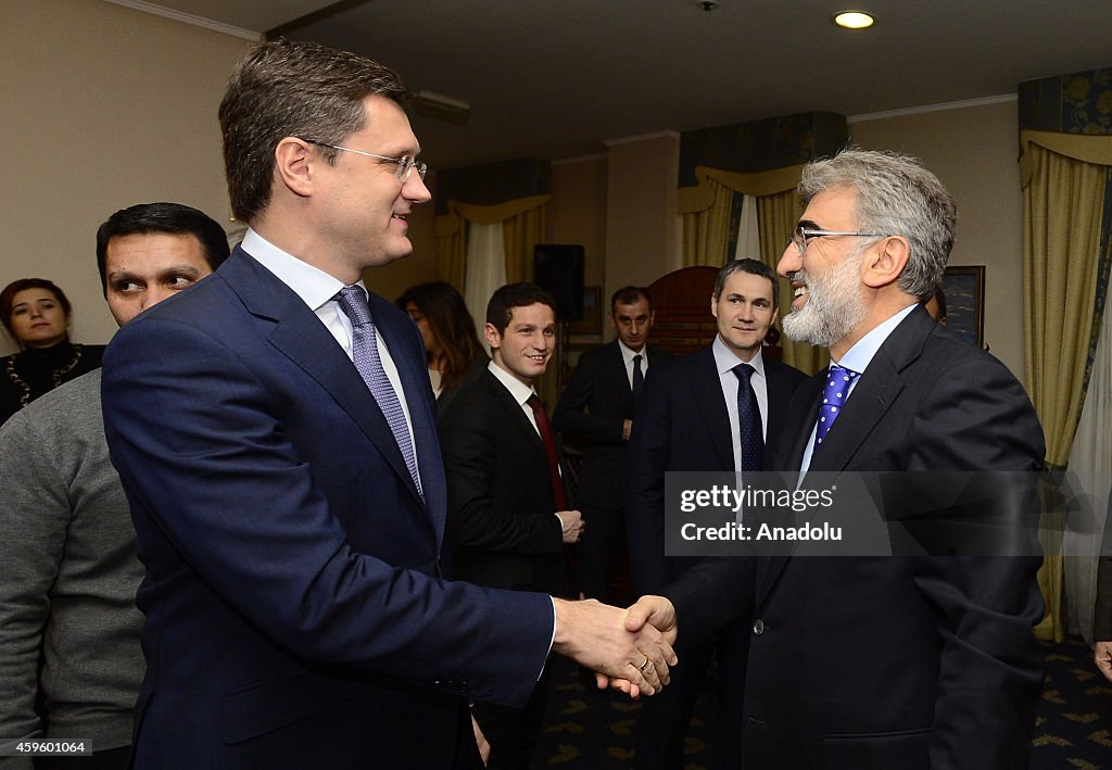Turkey's Energy Minister Yildiz in Moscow