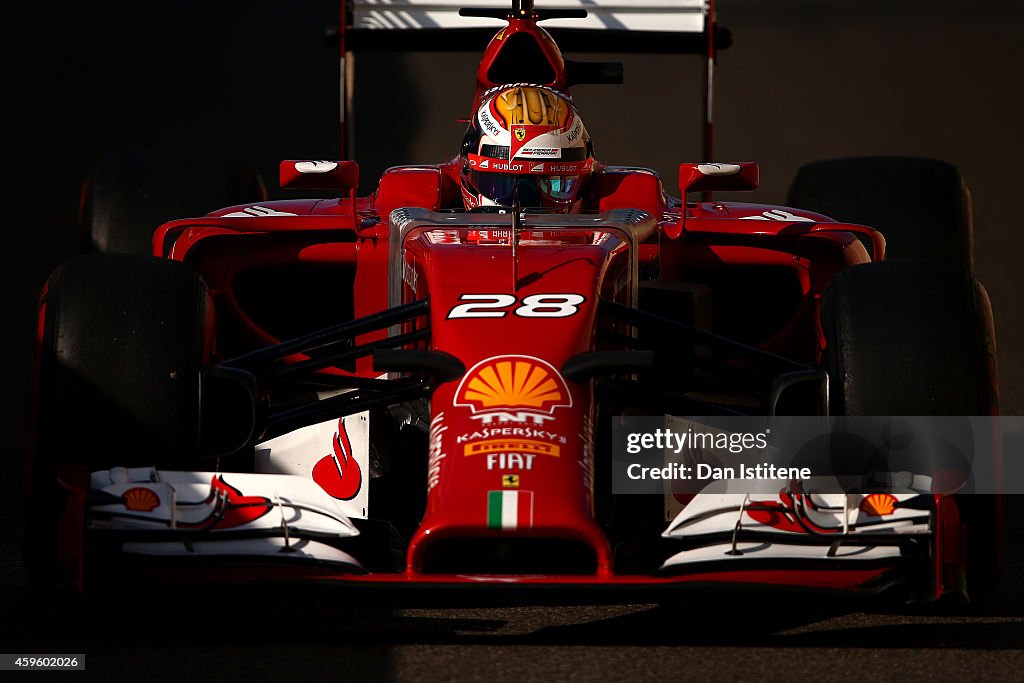 F1 Testing In Abu Dhabi - Day Two