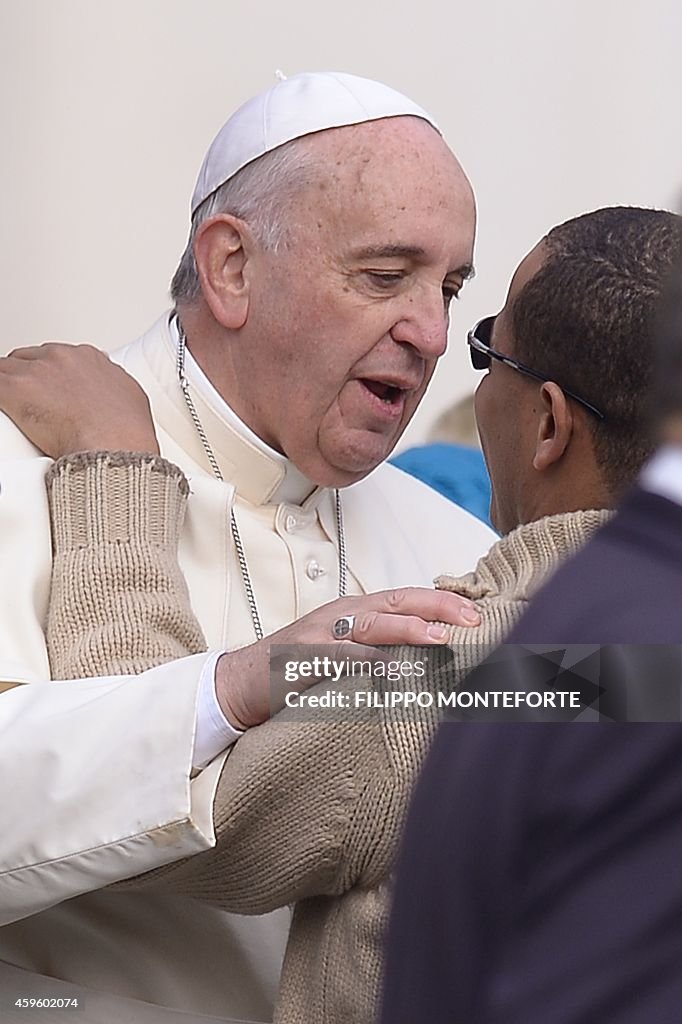 VATICAN-POPE-AUDIENCE