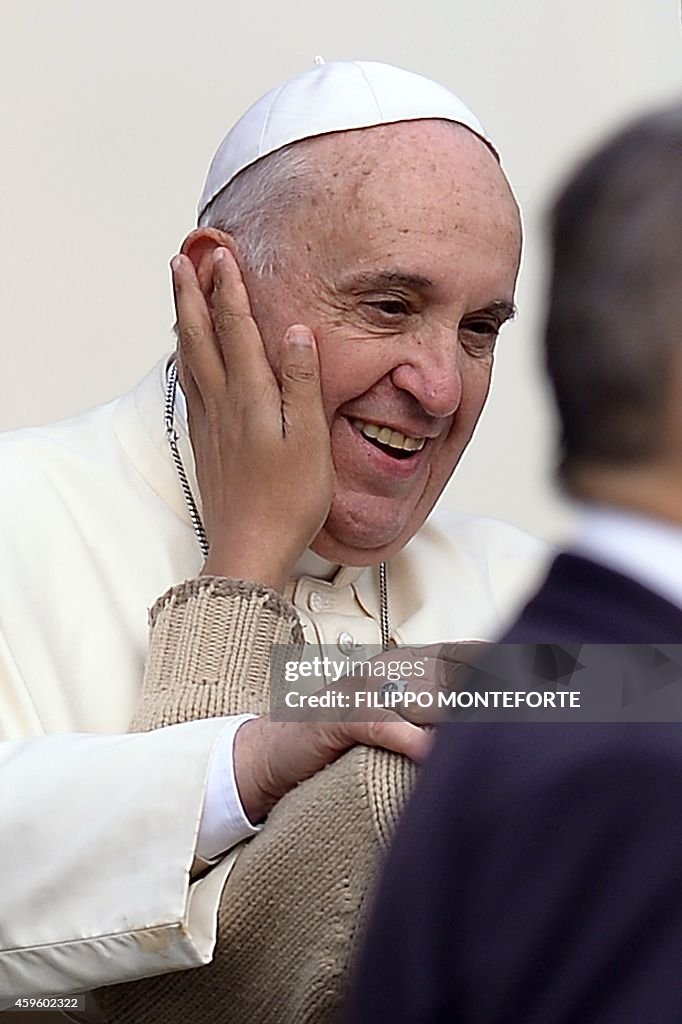 VATICAN-POPE-AUDIENCE