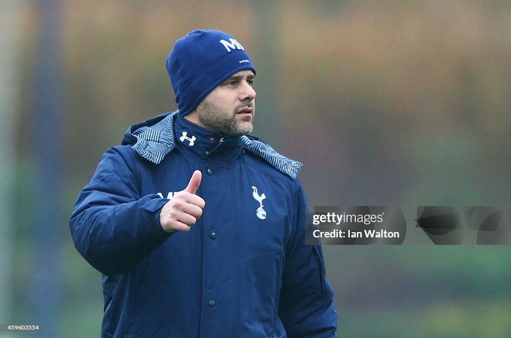 Tottenham Hotspur FC Training and Press Conference