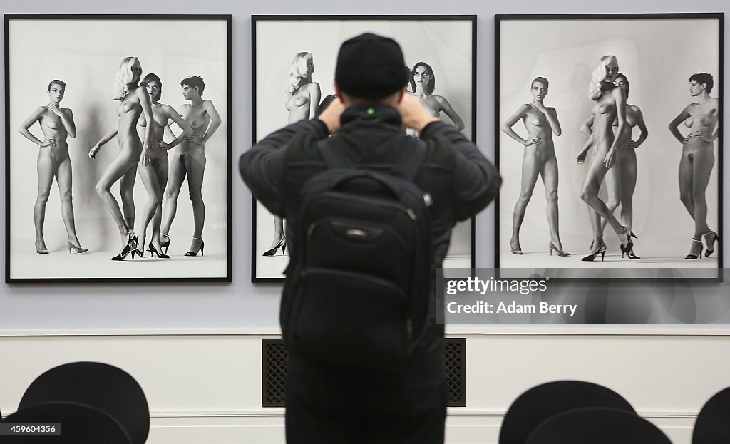 'Helmut Newton: Permanent Loan Selection' Press Conference In Berlin