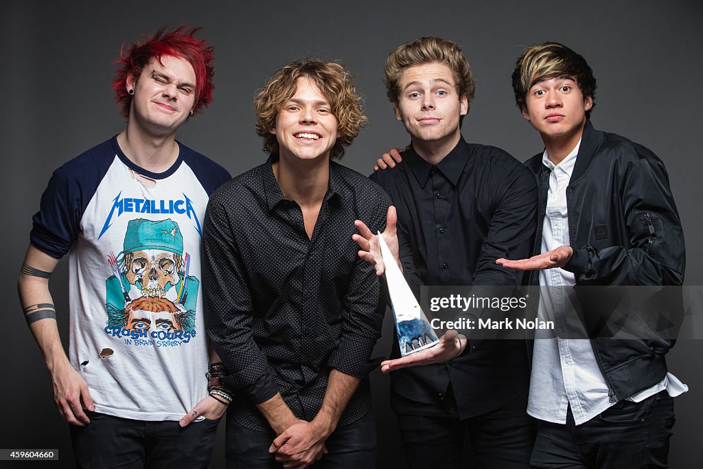 28th Annual ARIA Awards 2014 - Winner & Presenters Portraits