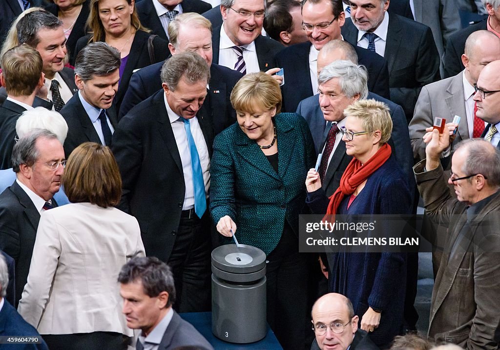 GERMANY-POLITICS-PARLIAMENT