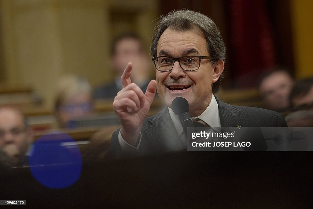 SPAIN-CATALONIA-PARLIAMENT