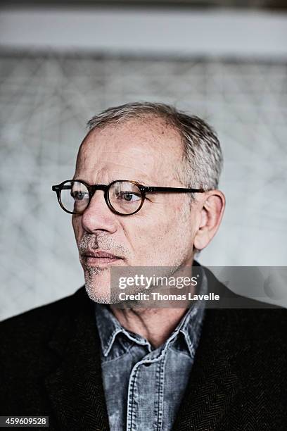 Actor Pascal Greggory is photographed for Self Assignment on November 20, 2014 in Paris, France.