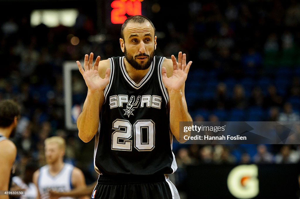 San Antonio Spurs v Minnesota Timberwolves