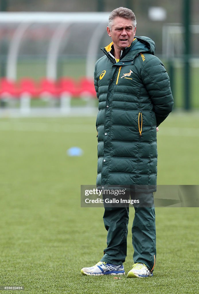 Springboks Training Session