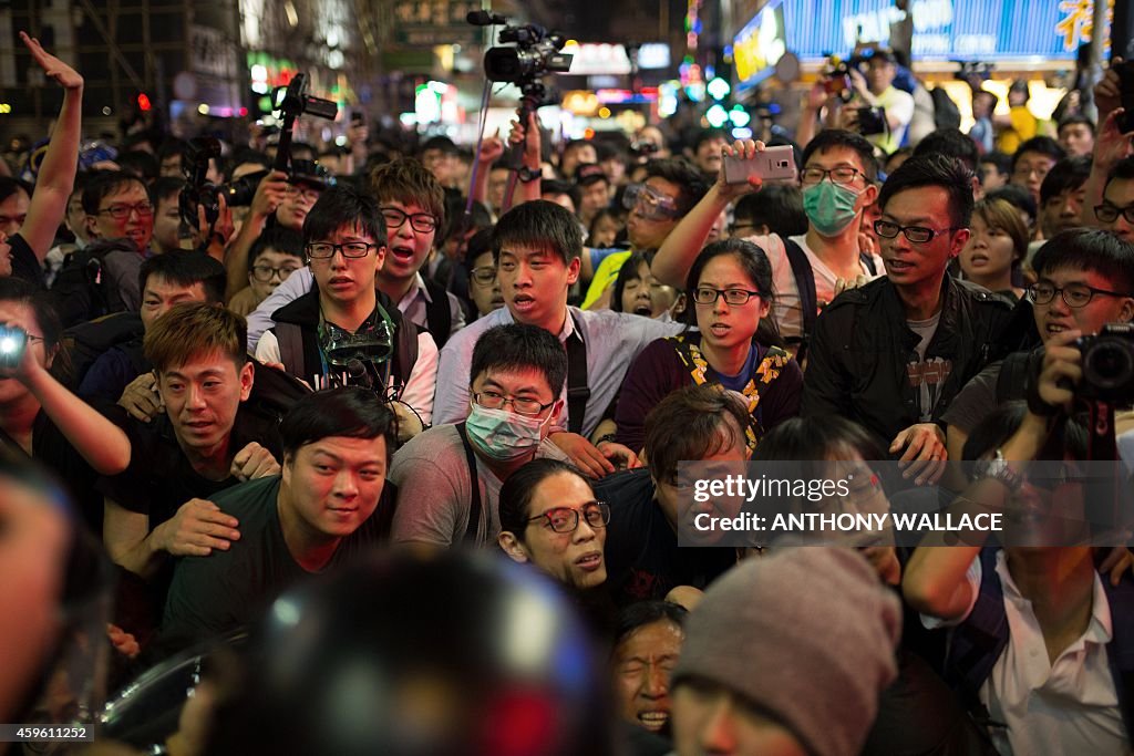 HONG KONG-CHINA-POLITICS-DEMOCRACY