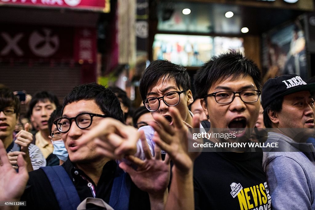 HONG KONG-CHINA-POLITICS-DEMOCRACY