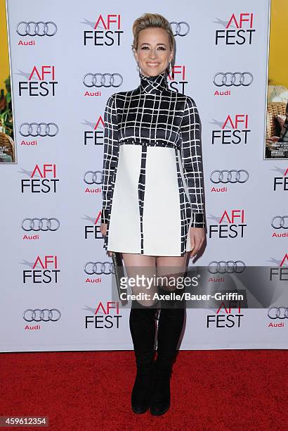 Actress Karine Vanasse arrives at AFI FEST 2014 Presented By Audi - 'Still Alice' Premiere at Dolby Theatre on November 12, 2014 in Hollywood,...