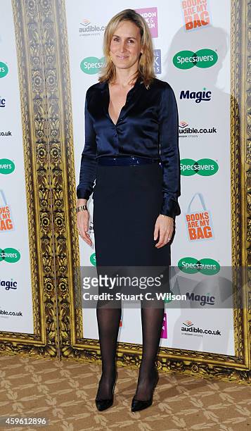 Santa Montefiore attends the Specsavers National Book Awards at The Foreign Office on November 26, 2014 in London, England.