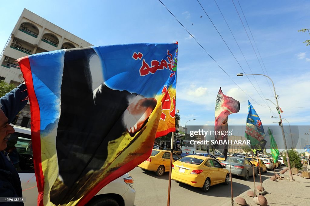 IRAQ-CONFLICT-FLAGS