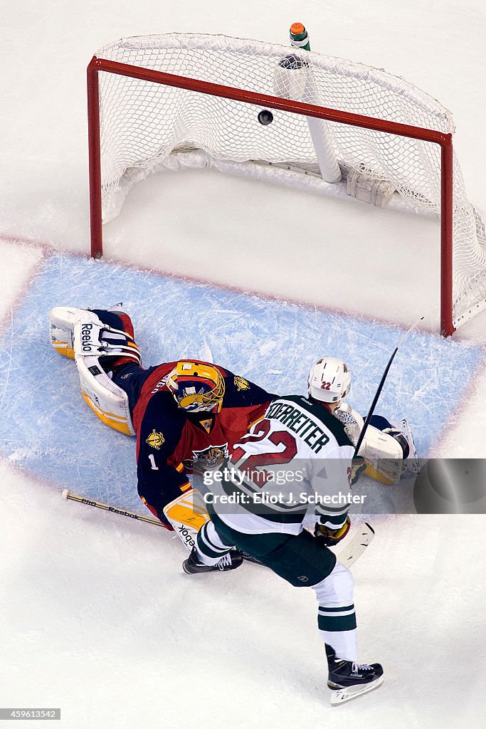 Minnesota Wild v Florida Panthers