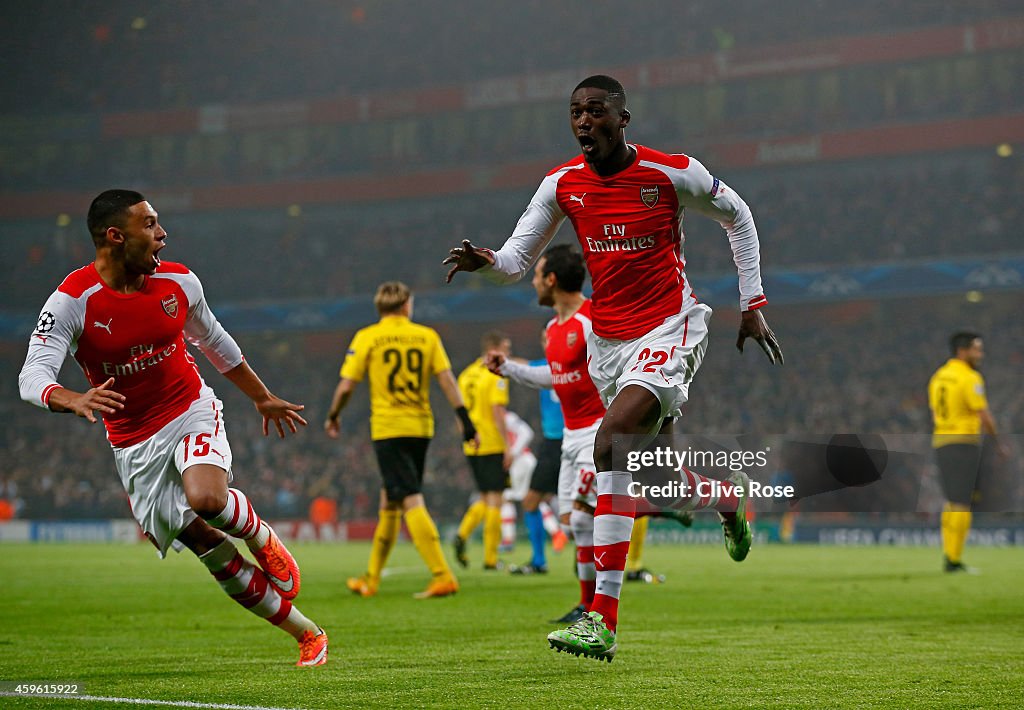 Arsenal FC v Borussia Dortmund - UEFA Champions League