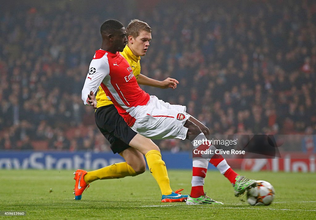 Arsenal FC v Borussia Dortmund - UEFA Champions League