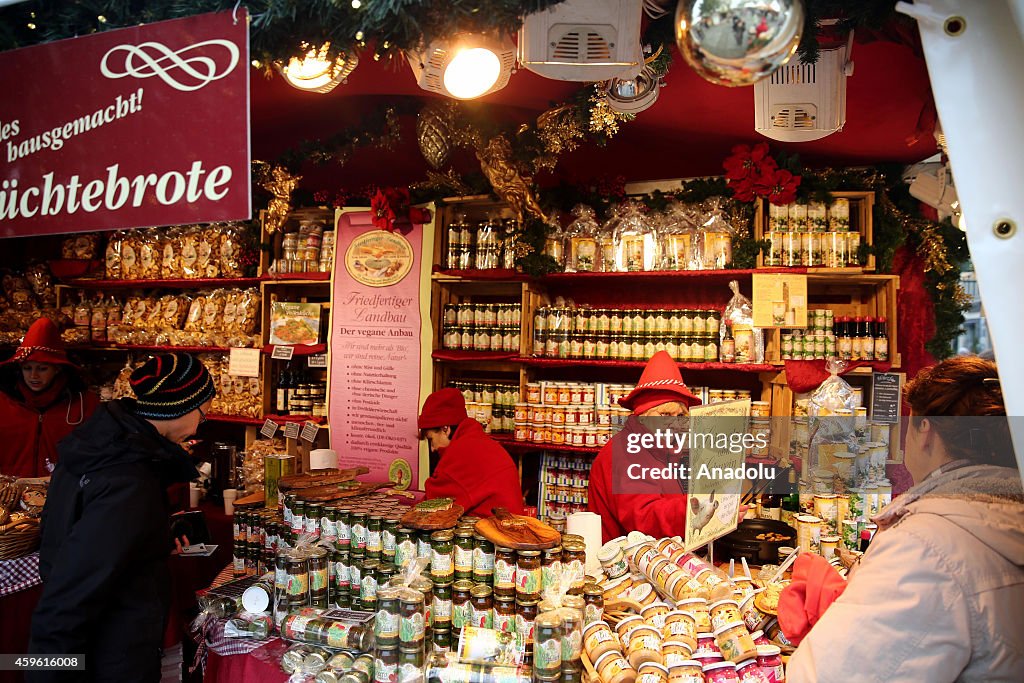 Christmas preparations in Berlin