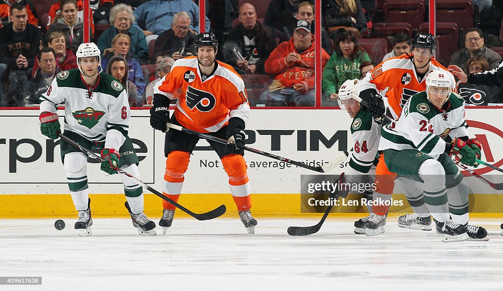 Minnesota Wild v Philadelphia Flyers