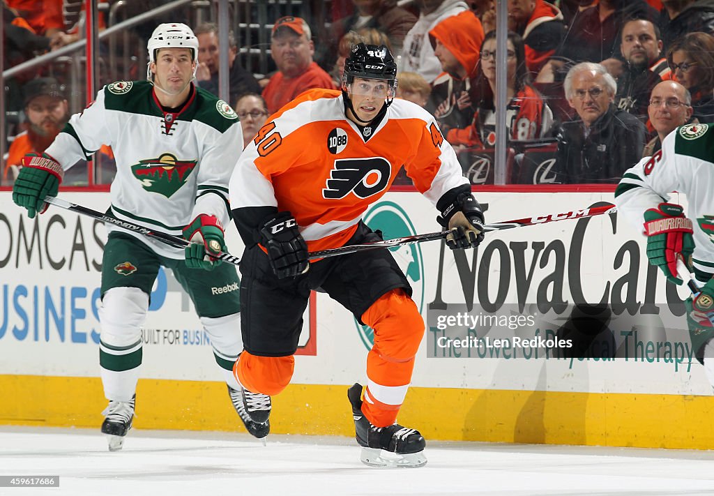 Minnesota Wild v Philadelphia Flyers