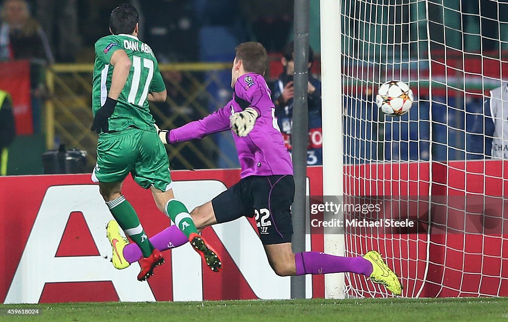 PFC Ludogorets Razgrad v Liverpool FC - UEFA Champions League