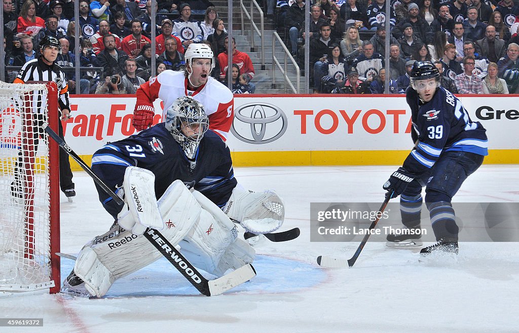 Detroit Red Wings v Winnipeg Jets