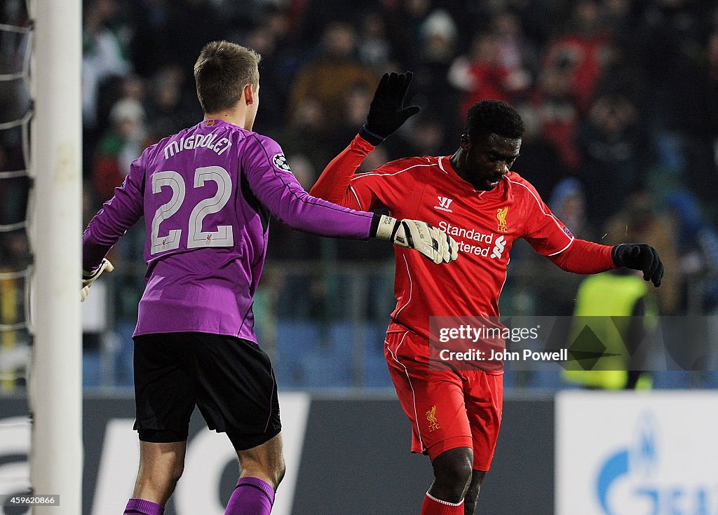 PFC Ludogorets Razgrad v Liverpool FC - UEFA Champions League