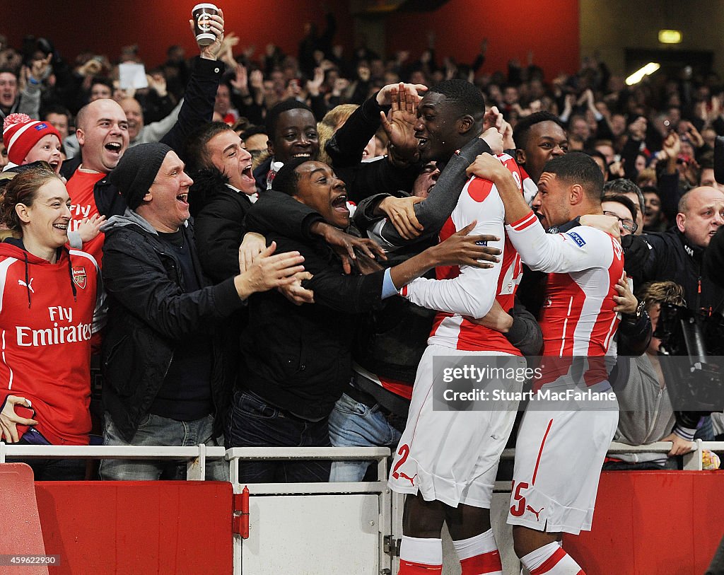 Arsenal FC v Borussia Dortmund - UEFA Champions League