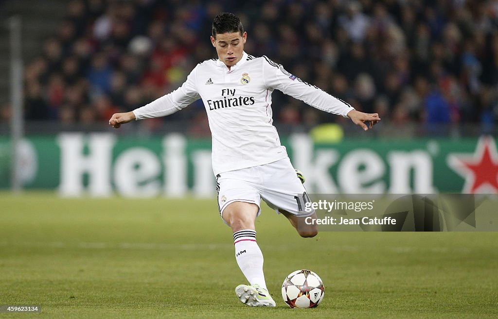 FC Basel 1893 v Real Madrid CF - UEFA Champions League