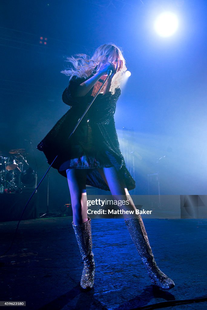 The Pretty Reckless Perform At The Brixton Academy