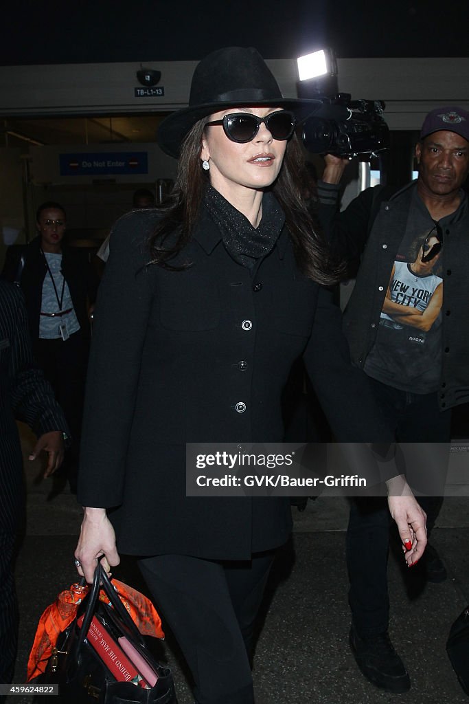 Celebrity Sightings In Los Angeles - November 26, 2014