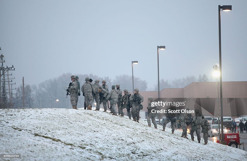 Ferguson Faces Unrest And Destruction As Thanksgiving Holiday Approaches