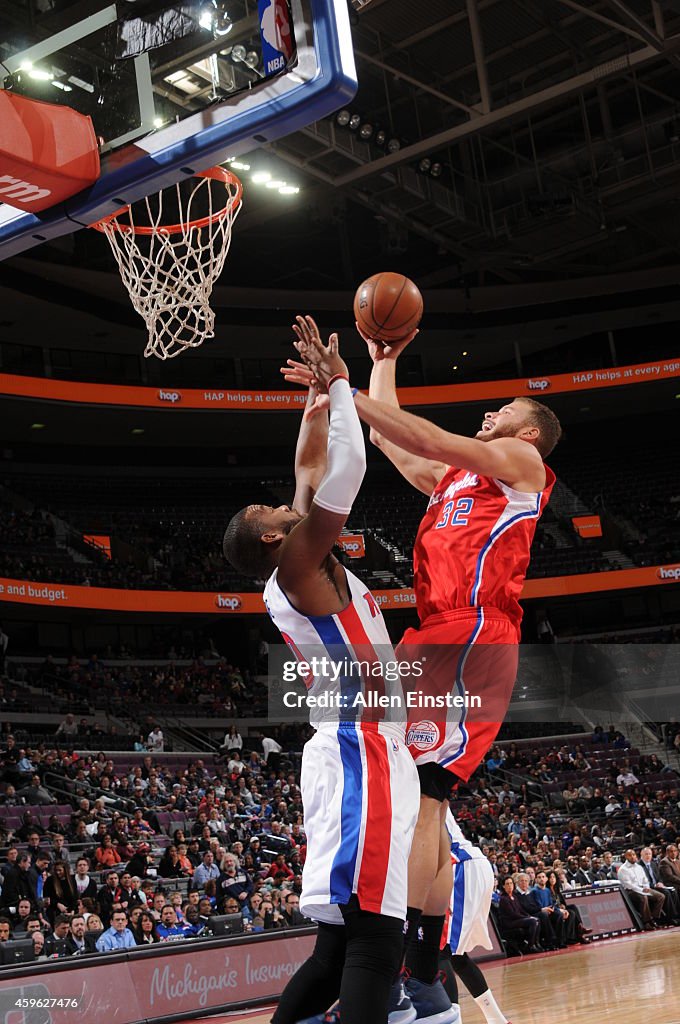 Los Angeles Clippers v Detroit Pistons