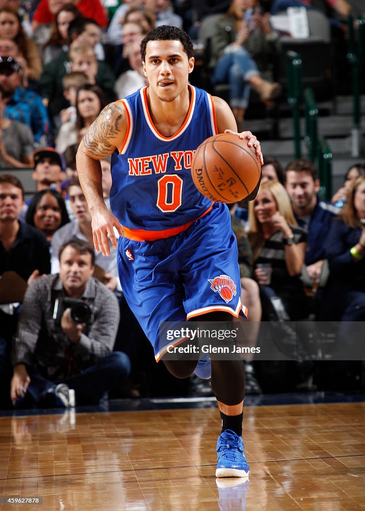 New York Knicks v Dallas Mavericks