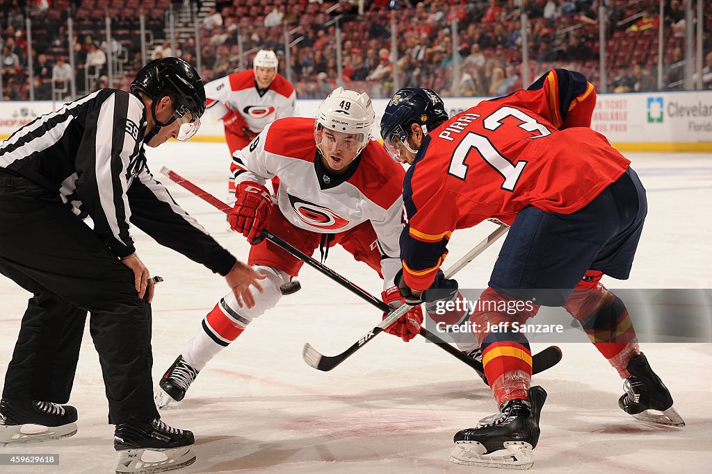 Carolina Hurricanes v Florida Panthers