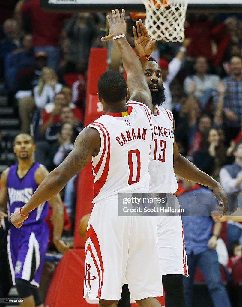 Sacramento Kings v Houston Rockets