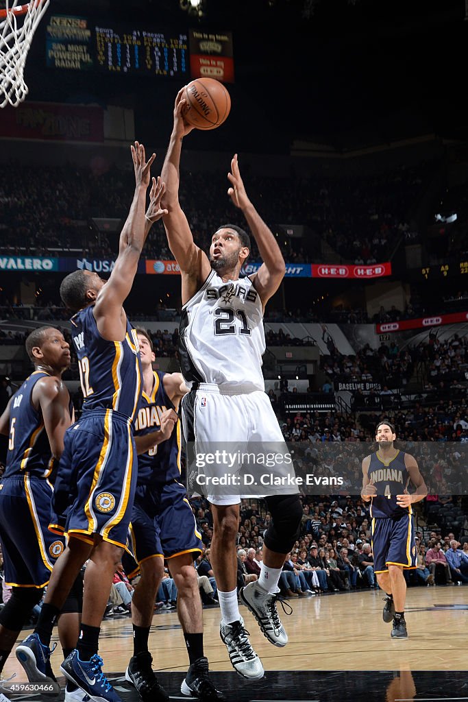 Indiana Pacers v San Antonio Spurs