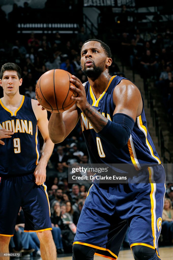 Indiana Pacers v San Antonio Spurs