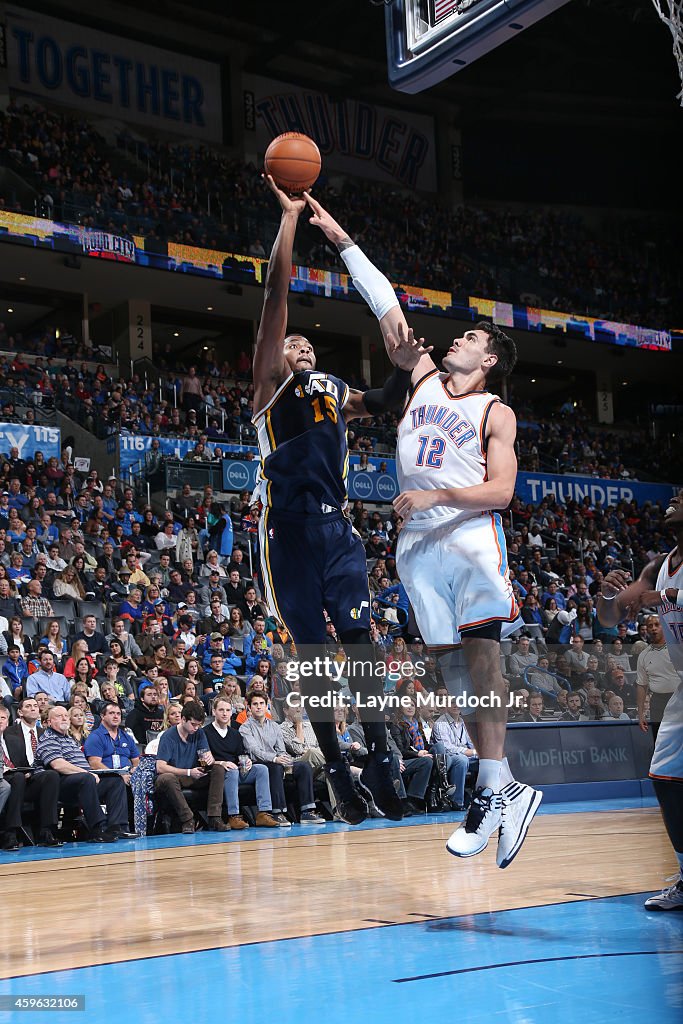 Utah Jazz v Oklahoma City Thunder