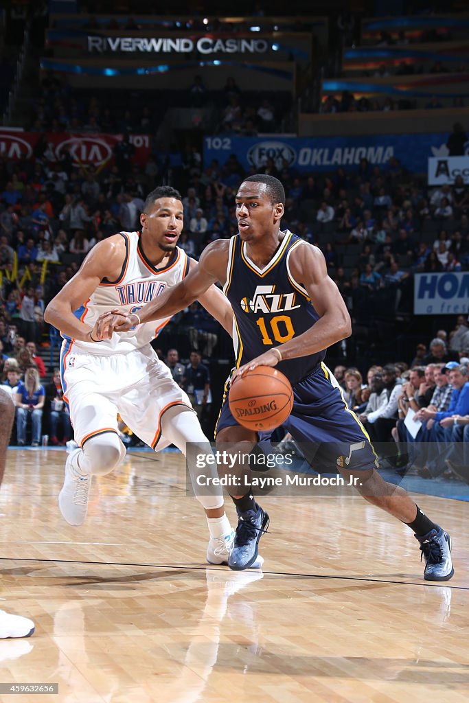 Utah Jazz v Oklahoma City Thunder