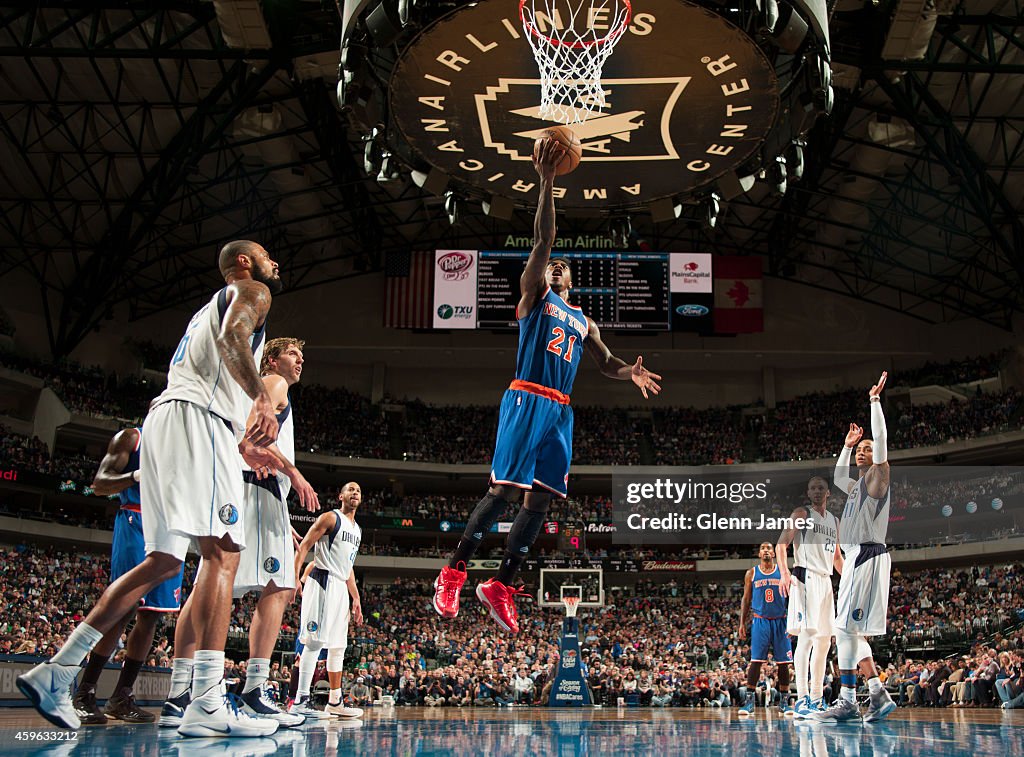 New York Knicks v Dallas Mavericks