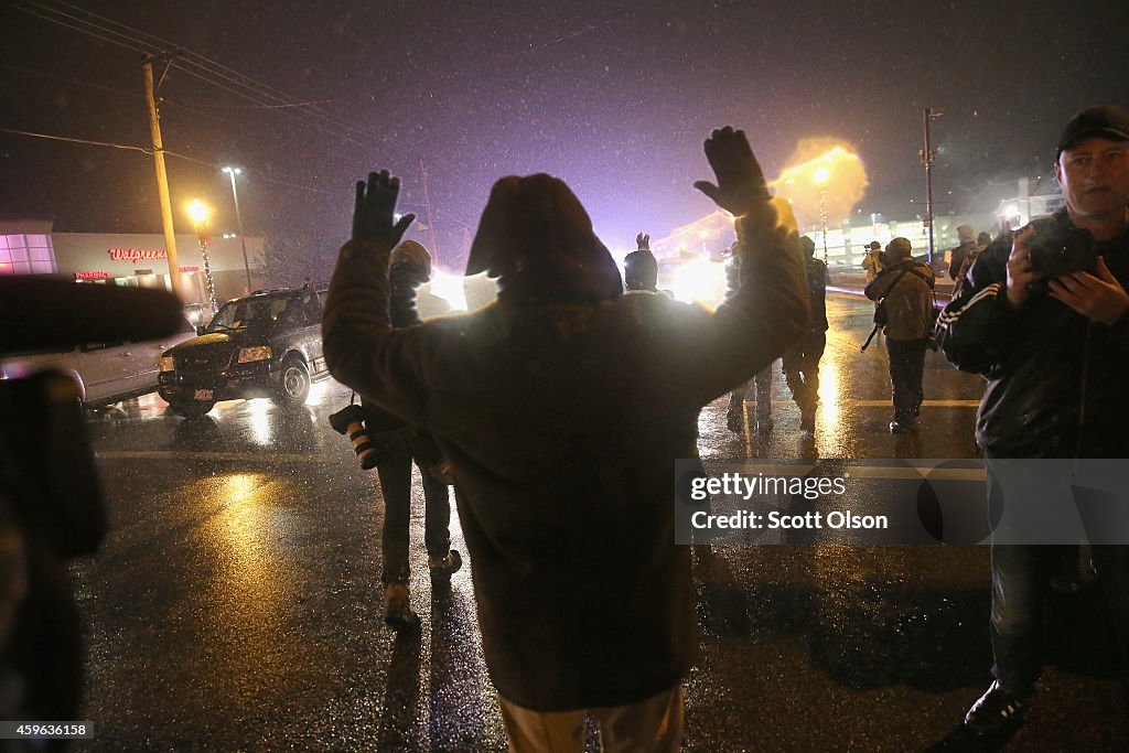 Ferguson Faces Unrest And Destruction As Thanksgiving Holiday Approaches