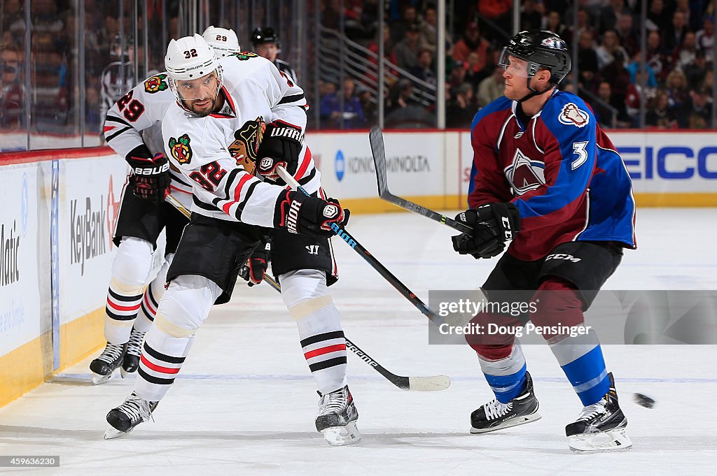 Chicago Blackhawks v Colorado Avalanche