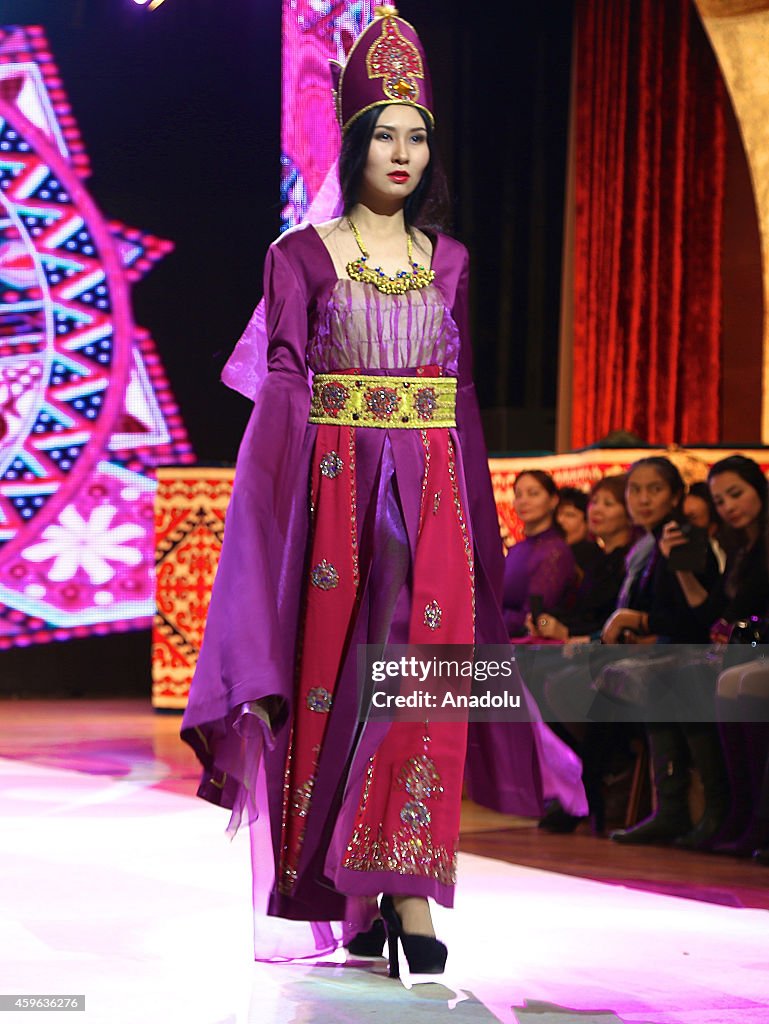 Ottoman patterns presented within 5th International Astana Fashion and Stage Festival