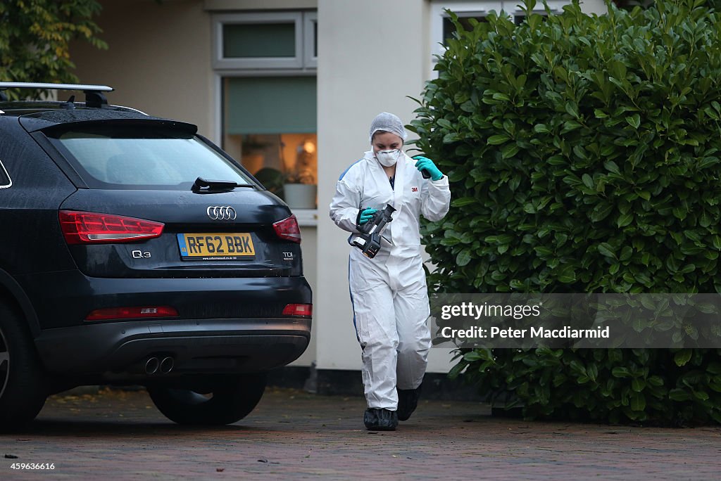 Police Begin Manhunt After A Couple Are Found Stabbed To Death In Surrey