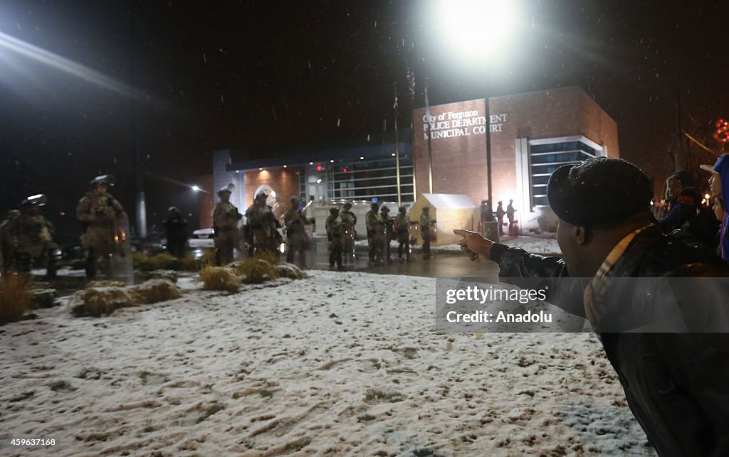 Ongoing protests over grand jury's decision on Michael Brown shooting in Ferguson