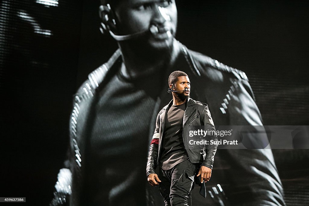 Usher Performs At Key Arena