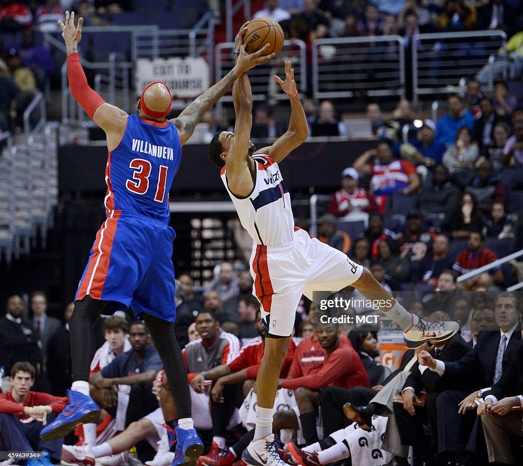 NBA: Pistons  v Wizards